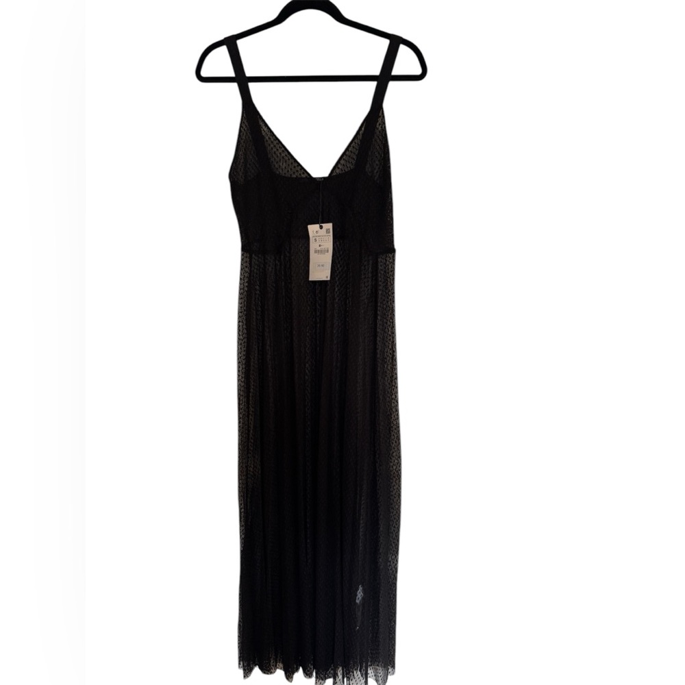 Zara Sheer Maxi Dress